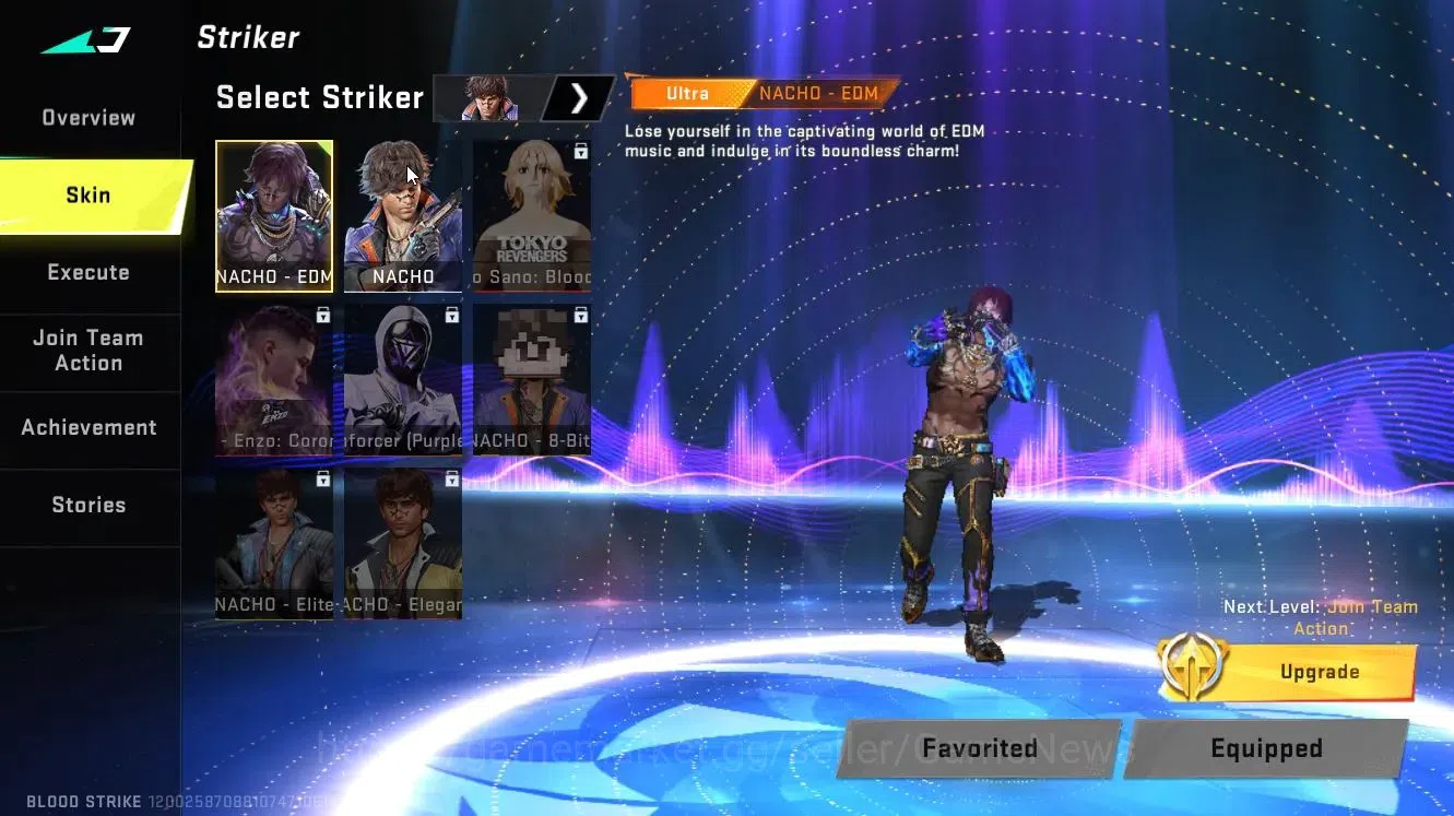 Blood Strike Accounts ASIA|ULTRA Striker[NACHO-EDM]|Collab BLEACH[Ethan- image 3