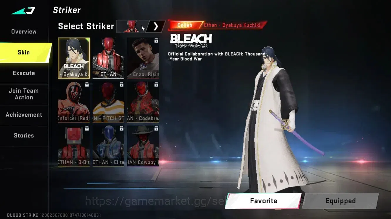 Blood Strike Accounts ASIA|ULTRA Striker[NACHO-EDM]|Collab BLEACH[Ethan- image 4