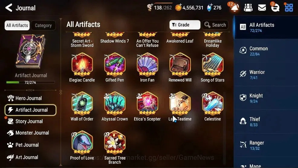 Epic Seven Accounts Mid-Tier GLOBAL UnVerif|New Era|10 ML(Schol Nurse Yulha,BArunka,ZIO,Etc)+Setsuka,Estele,TA Coli,etc|Poh 10