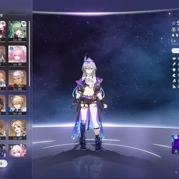 Honkai Star Rail Accounts Others ASIA|TL 67|14 Limited|(SW999,Cyrene,Yao Guang,Archer)+Sign,Evernight