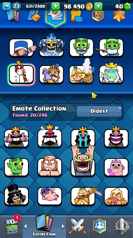 Clash Royale Accounts Starter Lvl 23|Trophy 3163|KTL 9|Limited Skin|Card 61| 3 EVO, 13 Epic, 24 Rare, 24 Common|Take 11