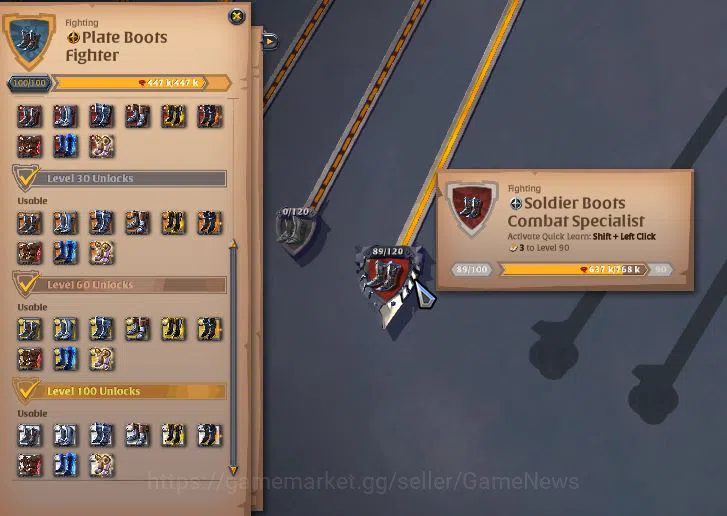 Albion Online Accounts ASIA|11,7M Total Fame - 22M Silver|T8 LumberJack - image 14