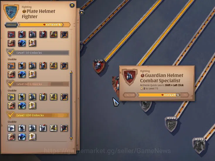 Albion Online Accounts ASIA|11,7M Total Fame - 22M Silver|T8 LumberJack - image 15