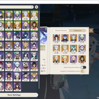 Genshin Impact Accounts Others ASIA|AR 56|6Limit PremTeam Flins+Sign+C1,PremTeam Vesna|2WP B5(Flins Sign,Inefa Sign|MC