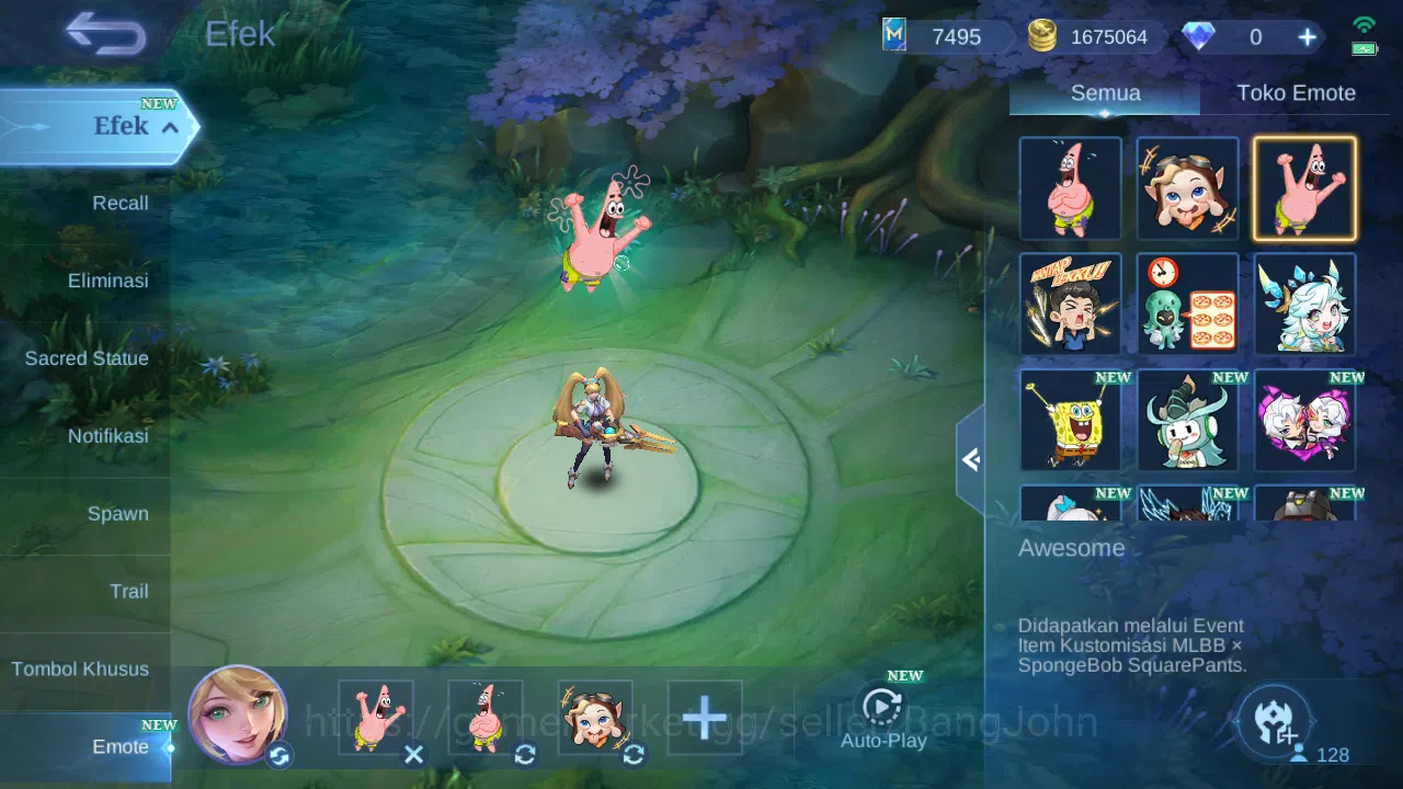 Mobile Legends: Bang Bang Accounts Others Hero 128 Skin 326 | Prime Yuzhong | Luckybox Alice, Lunox | CC Natalia | Epic 15