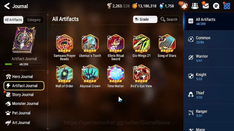 Epic Seven Accounts GLOBAL Unverif|NewEra|5 ML(NM Luna,US Choux,BW Ise image 12