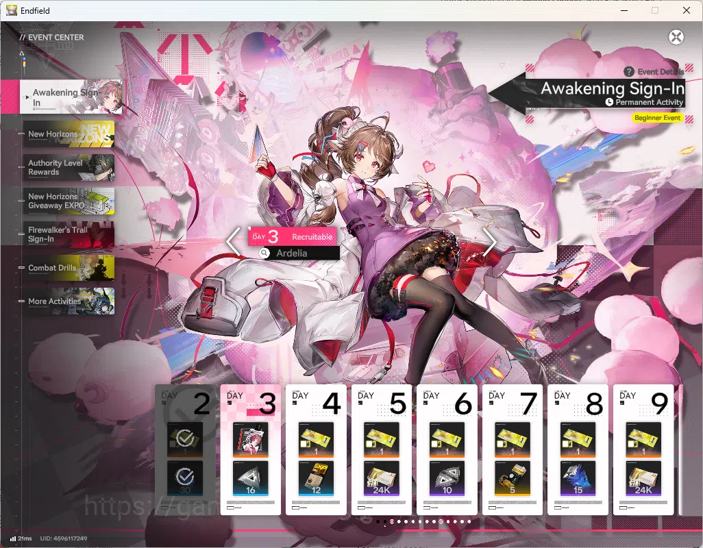 Arknights: Endfield Accounts Asia|Day2 Login| Fresh Starter Meta Laevatain + 7SR Character|GryphLink|Check SS(END812) 7