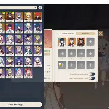 Genshin Impact Accounts Others Asia|AR 54|3 Limited 1(*5 Weapon)|Yelan,Hu Tao,Lyney|Std Keqing,Diluc,Mizuki,Jean|Male