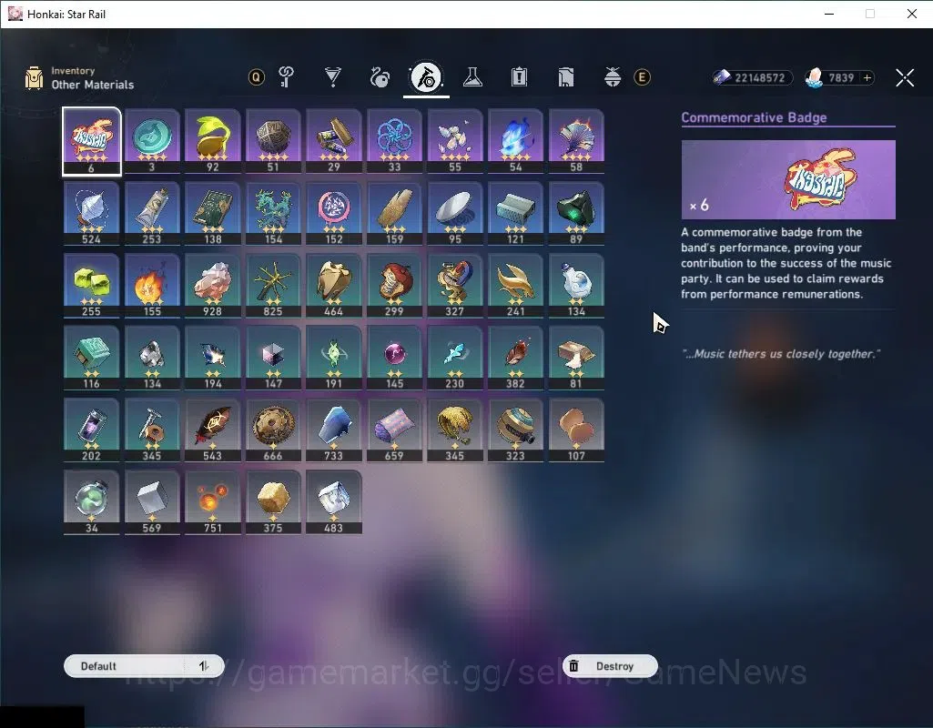 Honkai Star Rail Accounts Asia|TL70|17 Limited|[Castorice,Hyacine,Evernight, image 11