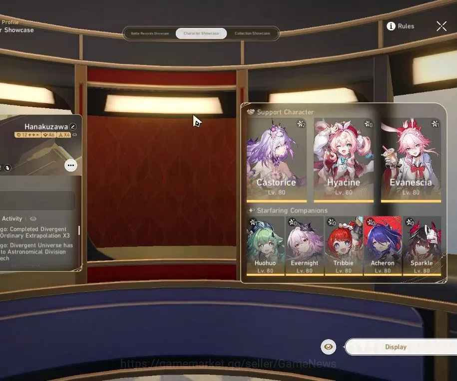 Honkai Star Rail Accounts Asia|TL70|17 Limited|[Castorice,Hyacine,Evernight, image 2