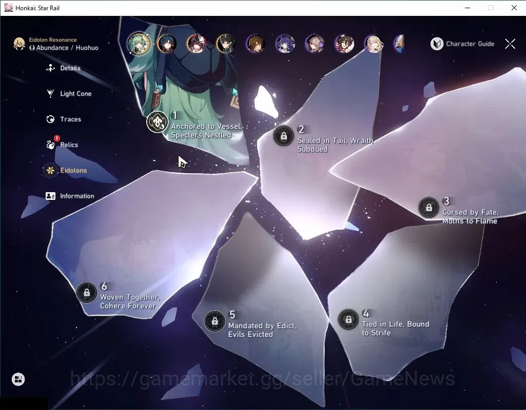 Honkai Star Rail Accounts Asia|TL70|17 Limited|[Castorice,Hyacine,Evernight, image 7