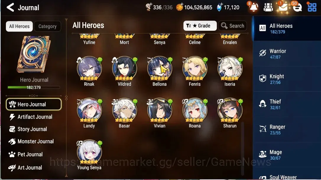 Epic Seven Accounts GLOBAL Unverif|New Era|16 ML[Lot Scales,Boss Arunk image 11