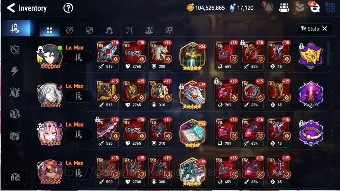 Epic Seven Accounts GLOBAL Unverif|New Era|16 ML[Lot Scales,Boss Arunk image 19