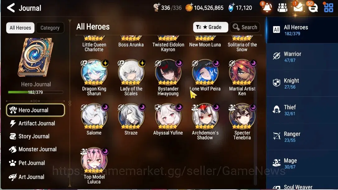 Epic Seven Accounts GLOBAL Unverif|New Era|16 ML[Lot Scales,Boss Arunk image 8