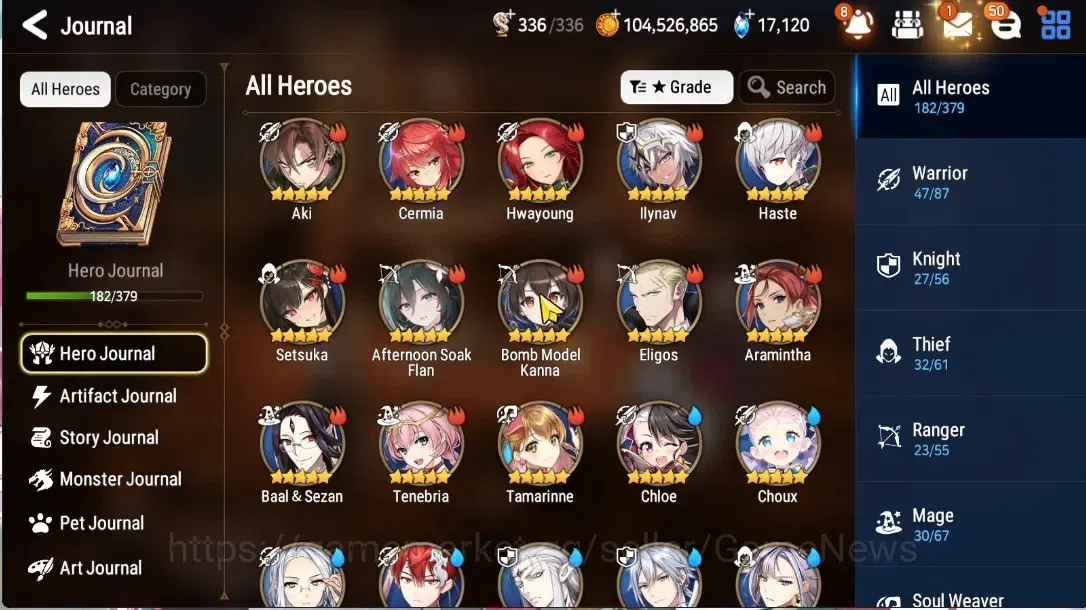 Epic Seven Accounts GLOBAL Unverif|New Era|16 ML[Lot Scales,Boss Arunk image 9