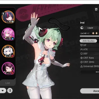 Neverness to Everness Accounts SEA|HL 30|TL 20|2,8K Annulith|5 SSR 2 Limited (IroiA1,Shinku)+Sign,HathorA1,SakiriA1,Chiz|2