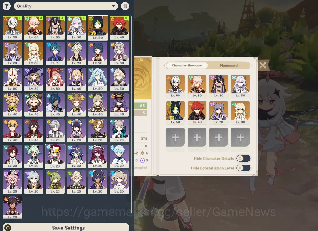 Genshin Impact Accounts ASIA|AR 55|4 Limited+ 2(*5Weapon)|Skirk,Arlecchino image 3