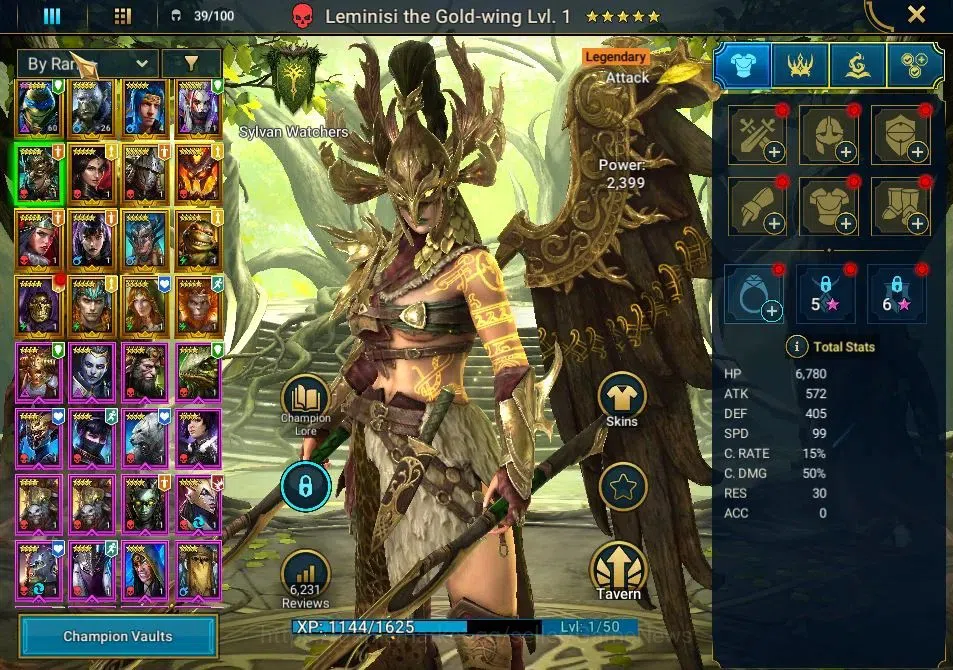 Raid: Shadow Legends Accounts Lv21|610K Pwr|16 Legend(Leonardo,Artak,Ninja,Wukon image 12