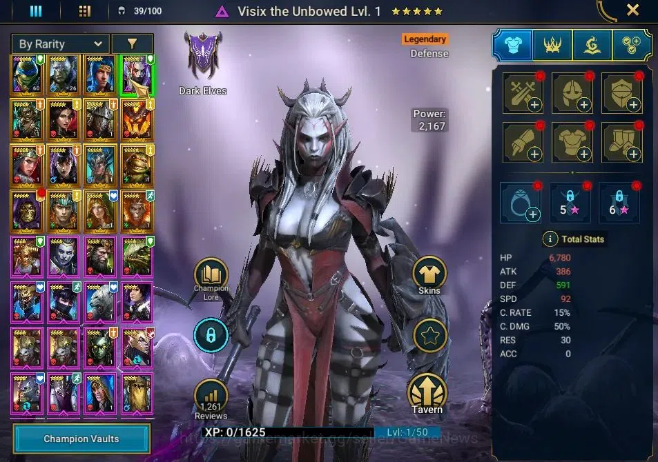 Raid: Shadow Legends Accounts Lv21|610K Pwr|16 Legend(Leonardo,Artak,Ninja,Wukon image 6
