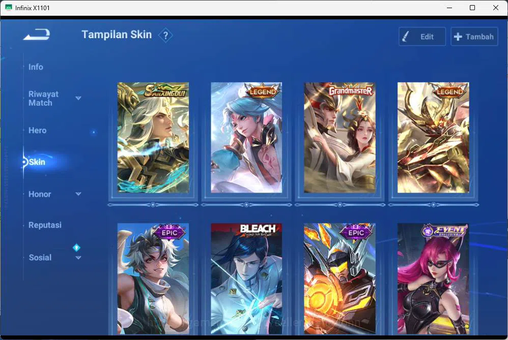 Honor of Kings Accounts GLOBAL | hero 112, skin 137 Sxnx hao yi, legend al image 7