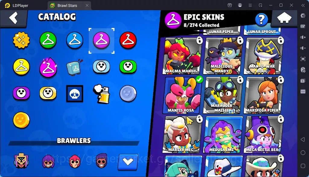 Brawl Stars Accounts Global |Trophy 2126 | Brawler 29| Skins 1 Hyperchrge 1Mythic,8Epic| Bling 6956|Protect Off|Check SS 16