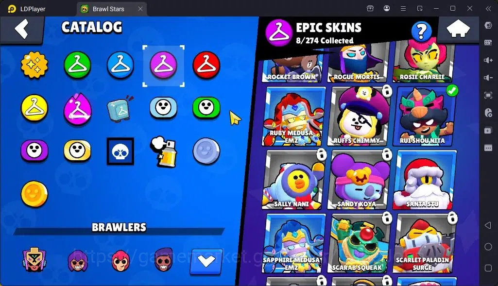 Brawl Stars Accounts Global |Trophy 2126 | Brawler 29| Skins 1 Hyperchrge 1Mythic,8Epic| Bling 6956|Protect Off|Check SS 17