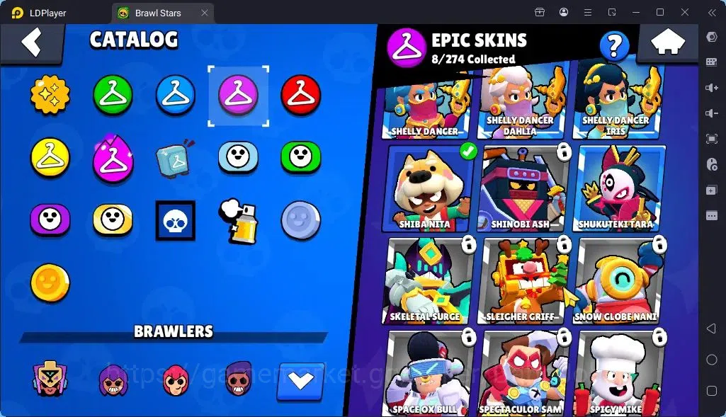 Brawl Stars Accounts Global |Trophy 2126 | Brawler 29| Skins 1 Hyperchrge 1Mythic,8Epic| Bling 6956|Protect Off|Check SS 18