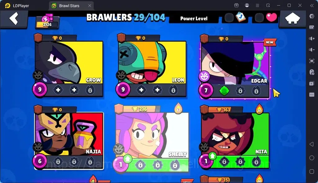 Brawl Stars Accounts Global |Trophy 2126 | Brawler 29| Skins 1 Hyperchrge 1Mythic,8Epic| Bling 6956|Protect Off|Check SS 6