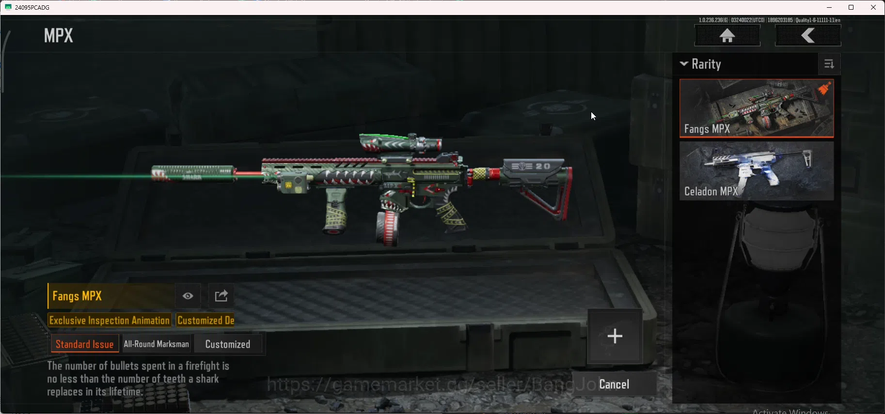 Arena Breakout Accounts Mobile|Lvl 30|SV 172M|CV 156.2M|1 WP Legend Skin|2 image 6