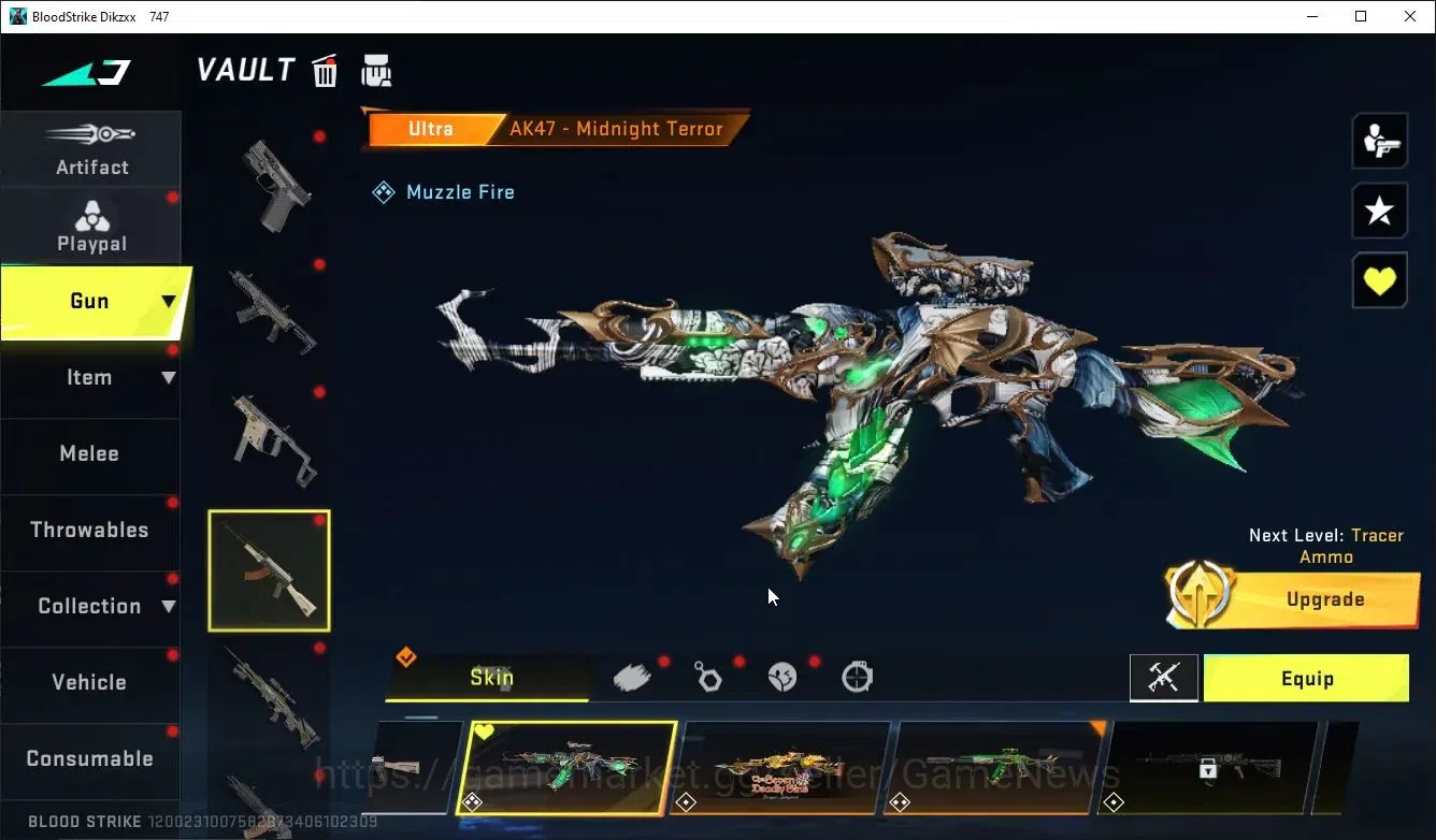 Blood Strike Accounts ASIA|ETERNAL DEagle+Collab TokRev MCX,FN2000,Takem image 15