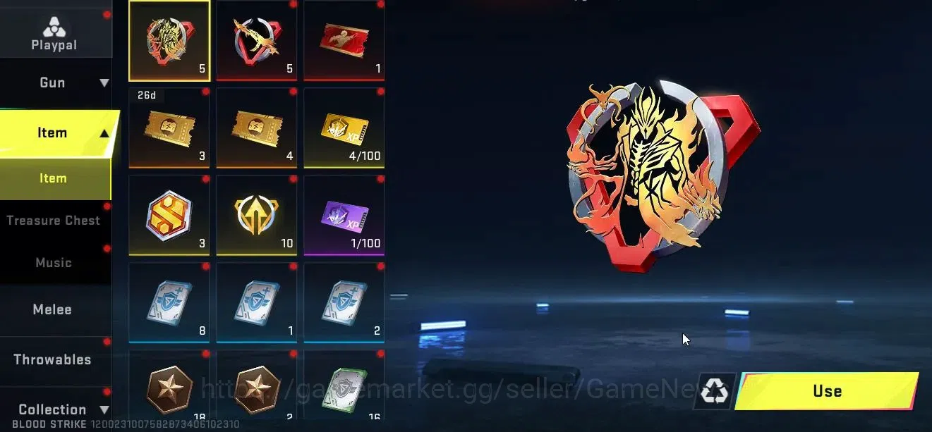 Blood Strike Accounts ASIA|ETERNAL DEagle+Collab TokRev MCX,FN2000,Takem image 20