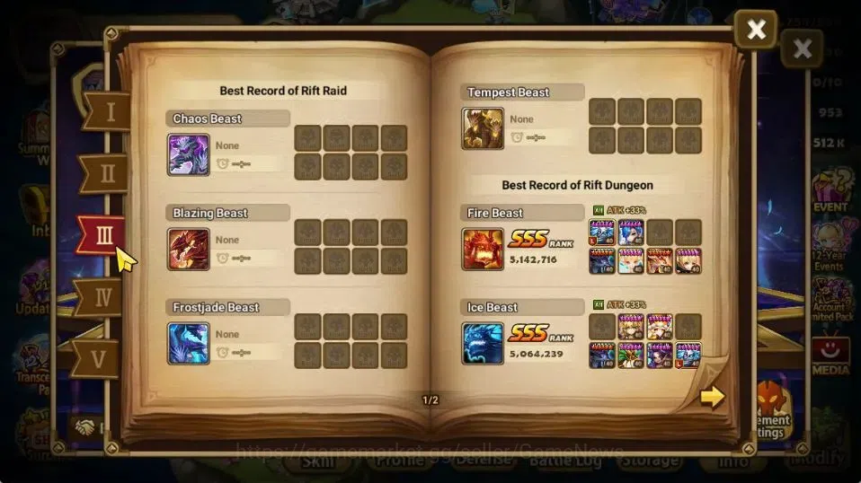 Summoners War: Sky Arena Accounts GLOBAL Lv 100|1 LD[Sigrid]|21 Total NB5[Shi Hou,Ga image 5