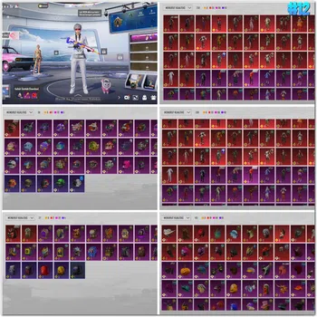 PUBG Mobile Accounts 🔥 #12 PUBG MOBILE 🌍 GLOBAL 💎 806 Cosmetics 👑 238 Outfits ⚔️ Level 76 ⭐ 189 Headgear 🌟 Spy x Family