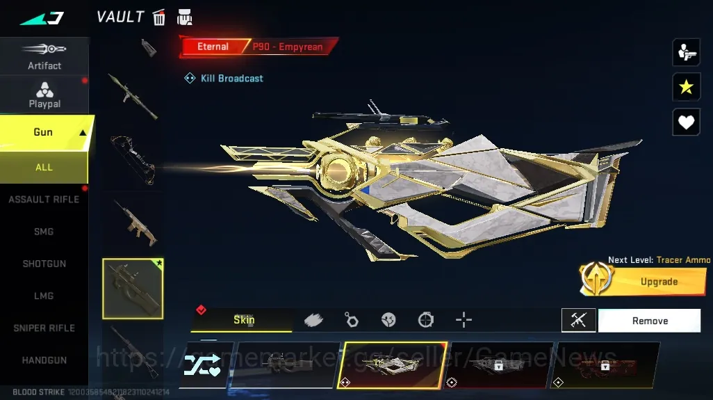 Blood Strike Accounts Starter Asia | Eternal P90 Empyrean Lv2 | Fresh Starter Acc |Log NetEase|Take Mail|Check SS|BLS7163 1