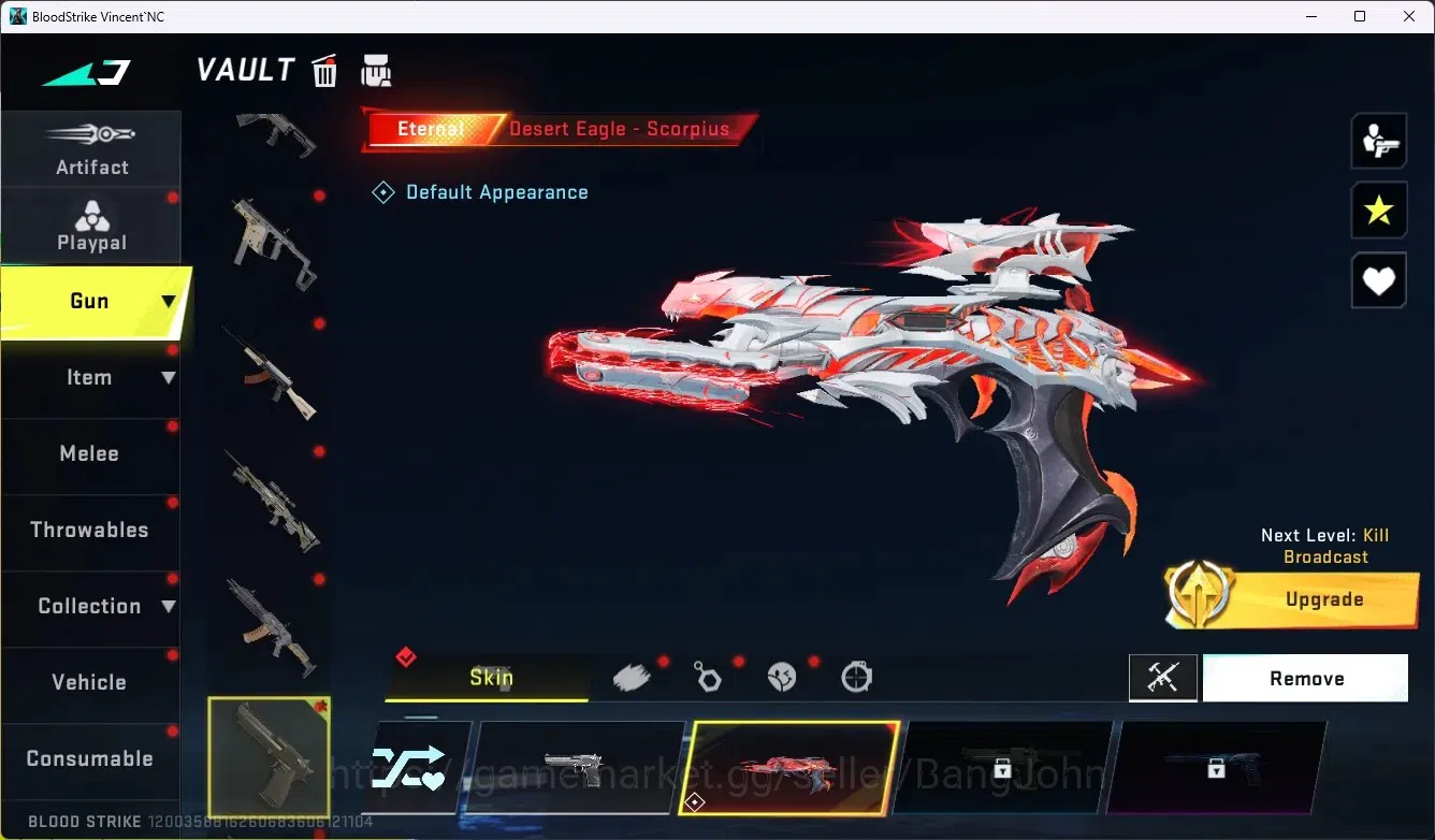Blood Strike Accounts ASIA | 1 Eternal: Desert Eagle-Scorpius | 2 Collab image 4