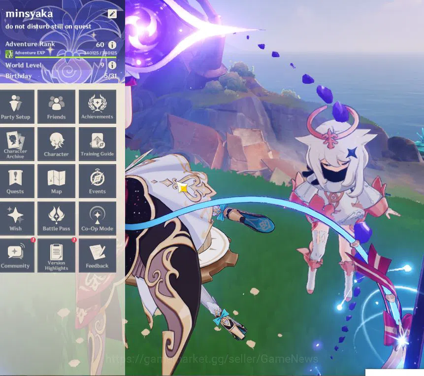 Genshin Impact Mid Game ASIA|AR 60|11 Limited +12(*5Weapon)|[HuTaoC1,Raide image 1