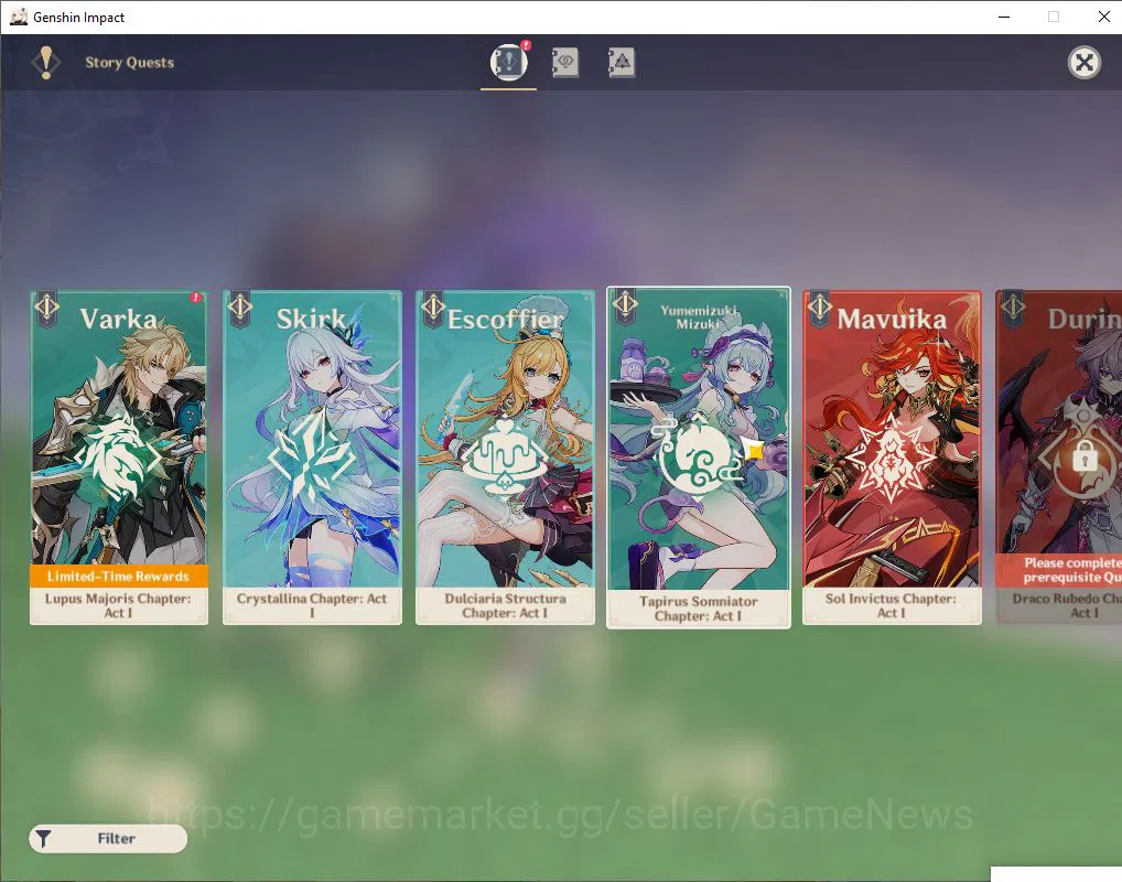 Genshin Impact Accounts ASIA|AR 60|11 Limited +12(*5Weapon)|[HuTaoC1,Raide image 15