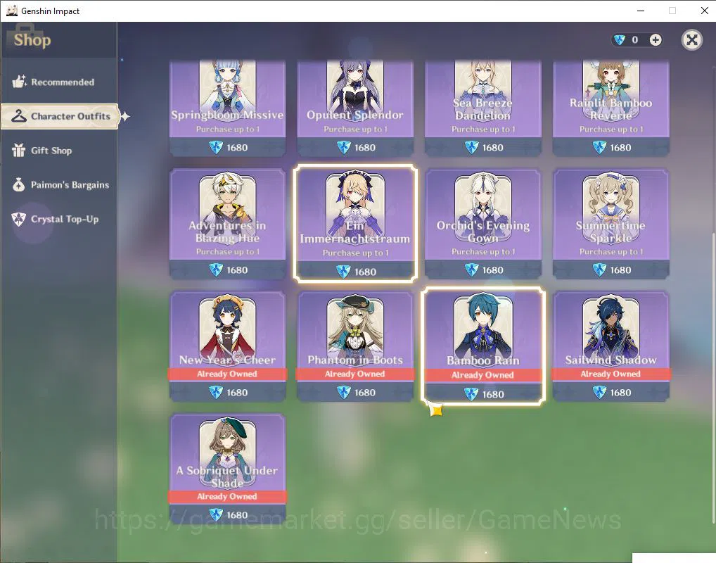 Genshin Impact Accounts ASIA|AR 60|11 Limited +12(*5Weapon)|[HuTaoC1,Raide image 7