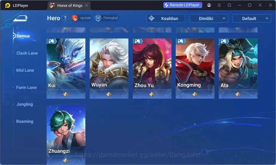 Honor of Kings Accounts GLOBAL|91HR|51SK|LNY2024 DaQiao|Legend LadySun|LSM image 4