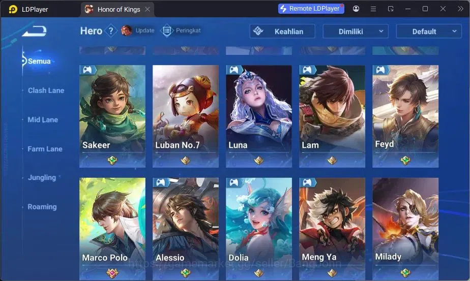 Honor of Kings Accounts GLOBAL|91HR|51SK|LNY2024 DaQiao|Legend LadySun|LSM image 8