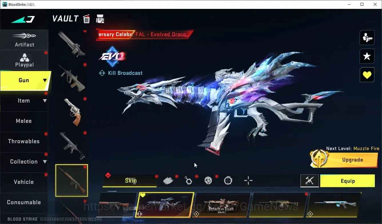 Blood Strike Accounts ASIA|11 ULTRA[ZERO,JET,HANK-CowBoy,M4A1,Origin12,I image 15