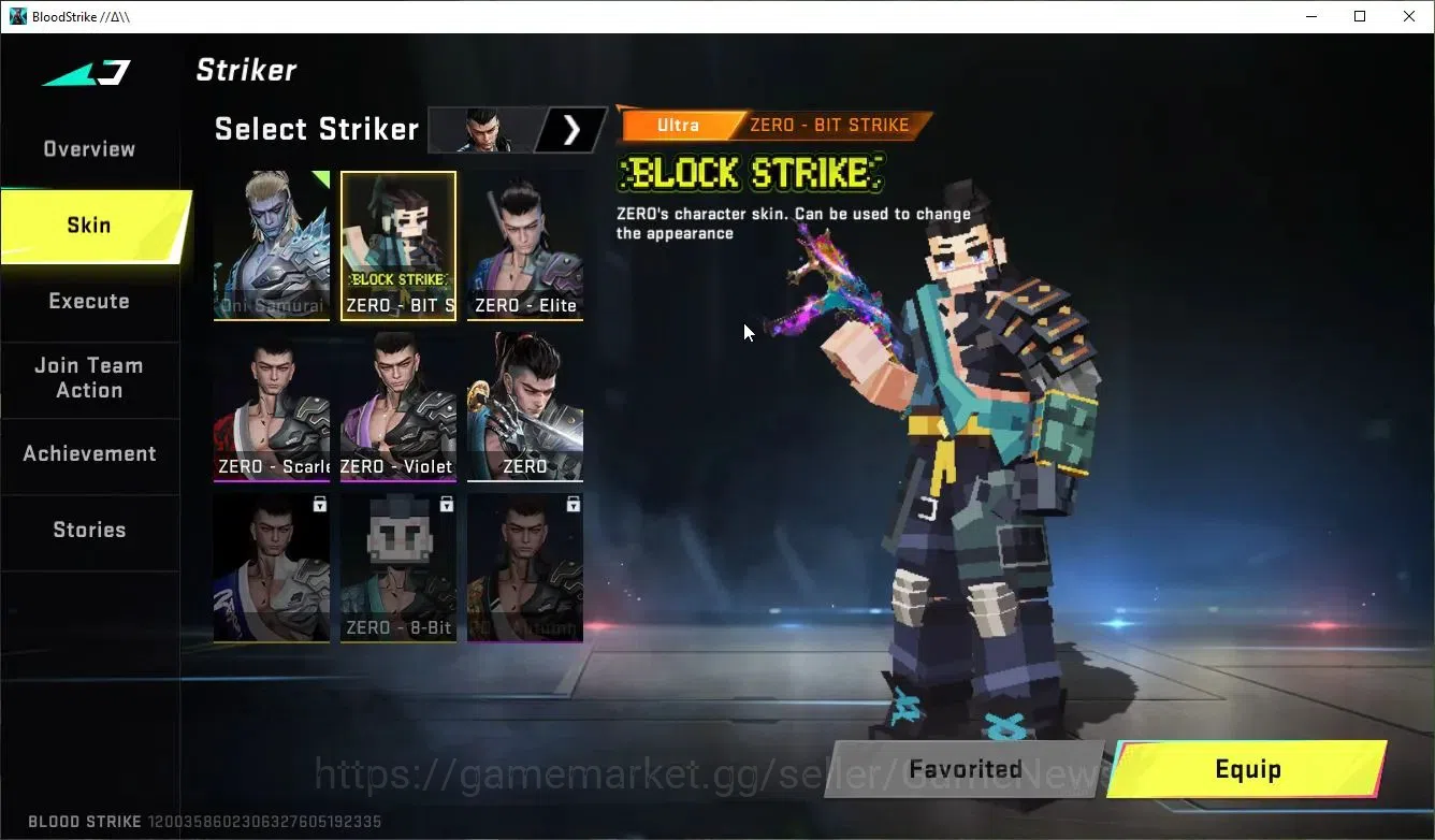 Blood Strike Accounts ASIA|11 ULTRA[ZERO,JET,HANK-CowBoy,M4A1,Origin12,I image 3