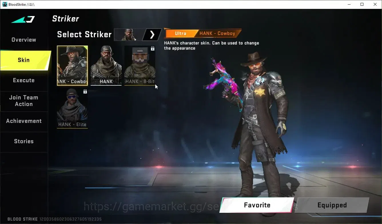 Blood Strike Accounts ASIA|11 ULTRA[ZERO,JET,HANK-CowBoy,M4A1,Origin12,I image 5