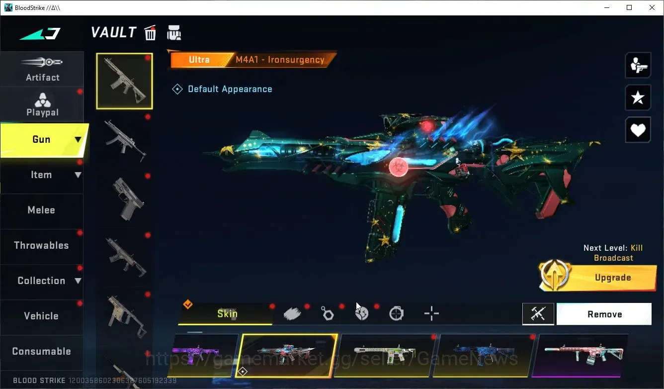 Blood Strike Accounts ASIA|11 ULTRA[ZERO,JET,HANK-CowBoy,M4A1,Origin12,I image 7
