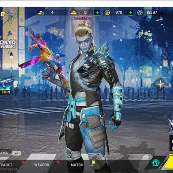 Blood Strike Collab Skin ASIA|11 ULTRA[ZERO,JET,HANK-CowBoy,M4A1,Origin12,I image 1