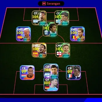 eFootball Accounts Others Android|PW 3165|Rodri BigT,Dani Olmo ShowT,Kevin De Bruyne ShowT,Sergio Aguero Epic,Raul