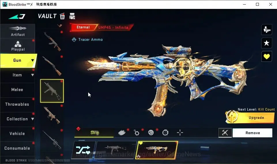 Blood Strike Accounts ASIA|3 ETERNAL[EMMA-Luxie,UMP45-Infinite Lv3,M1887 image 10