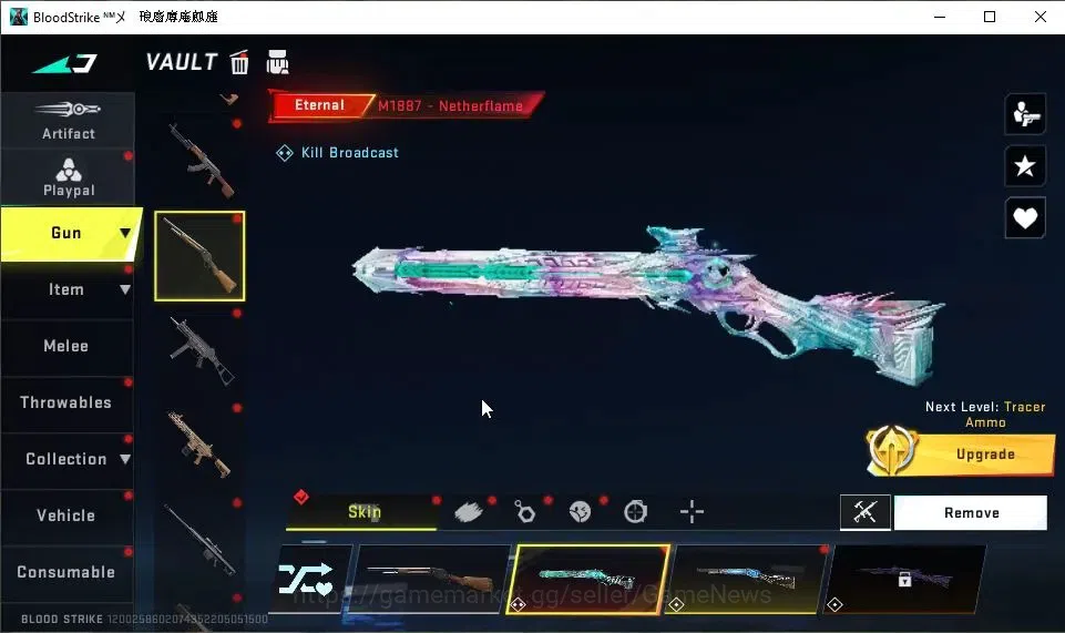 Blood Strike Accounts ASIA|3 ETERNAL[EMMA-Luxie,UMP45-Infinite Lv3,M1887 image 12