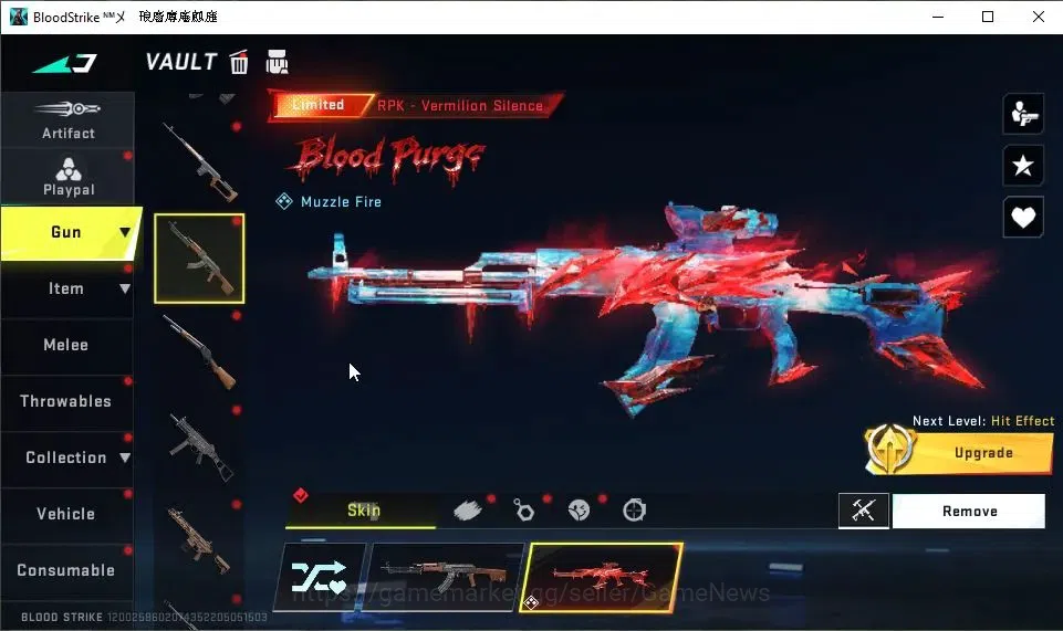 Blood Strike Accounts ASIA|3 ETERNAL[EMMA-Luxie,UMP45-Infinite Lv3,M1887 image 16