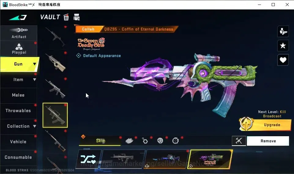 Blood Strike Accounts ASIA|3 ETERNAL[EMMA-Luxie,UMP45-Infinite Lv3,M1887 image 17